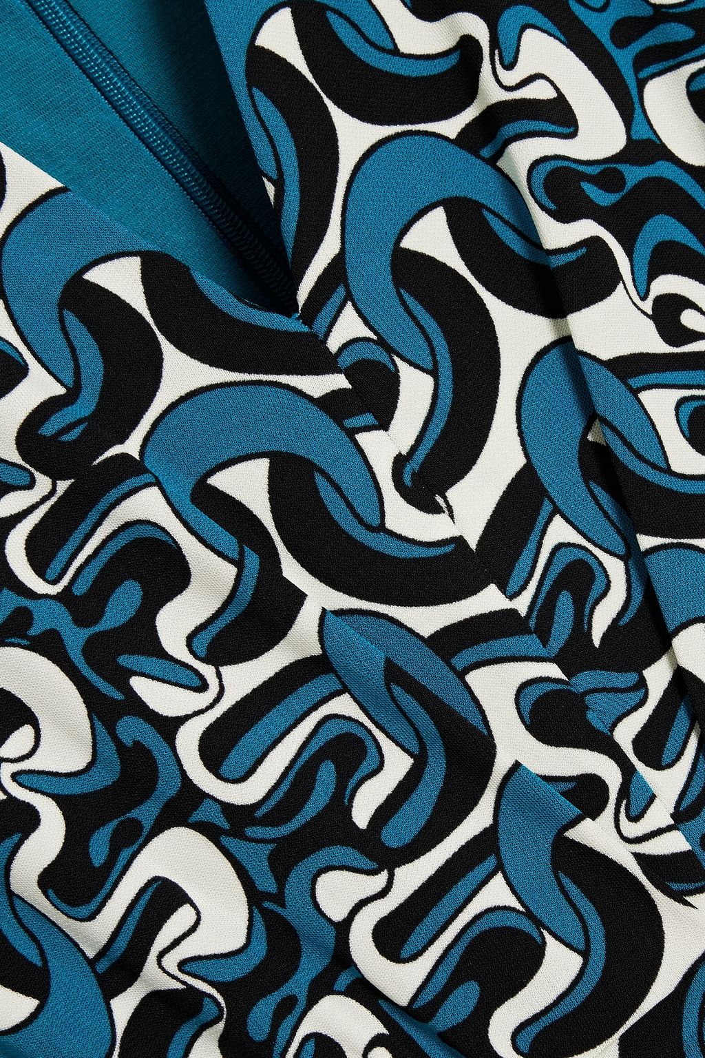 DIANE VON FURSTENBERG 프린트 저지 점프수트