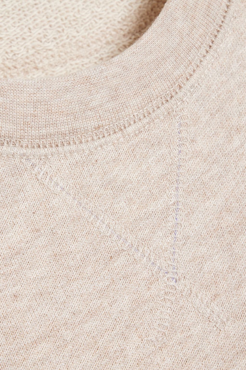 ULLA JOHNSON Hadley French cotton-blend terry sweatshirt