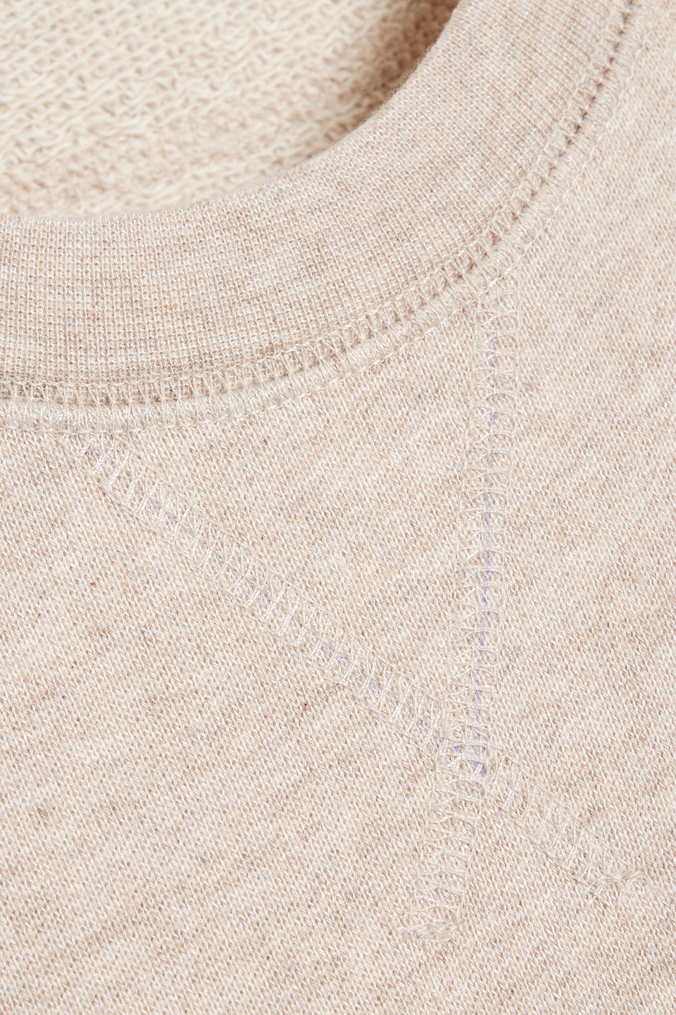 Ulla Johnson Hadley French Cotton-blend Terry Sweatshirt In Beige