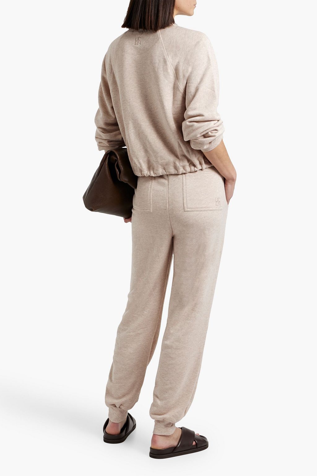 ULLA JOHNSON Hadley French cotton-blend terry sweatshirt
