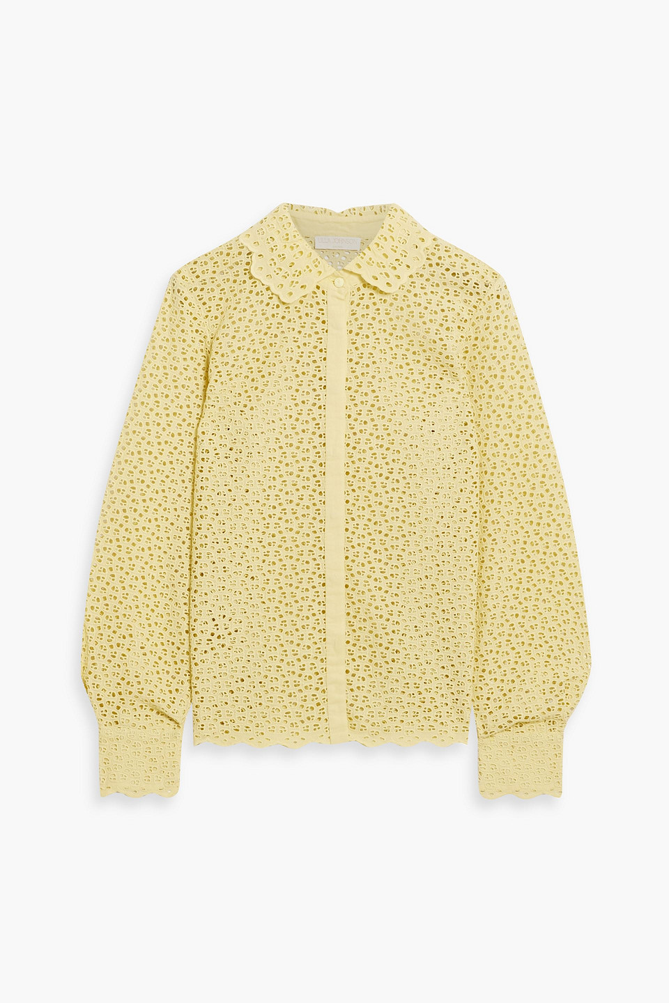 Ulla Johnson Abbott Broderie Anglaise Cotton Shirt