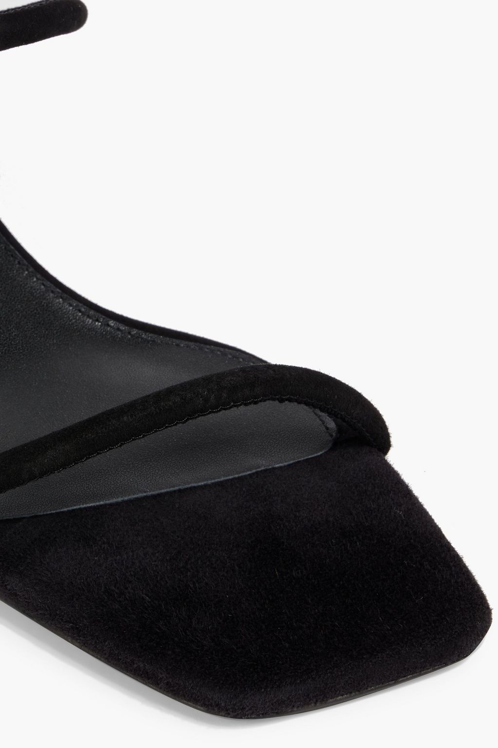 TOTEME Minimalist suede mules
