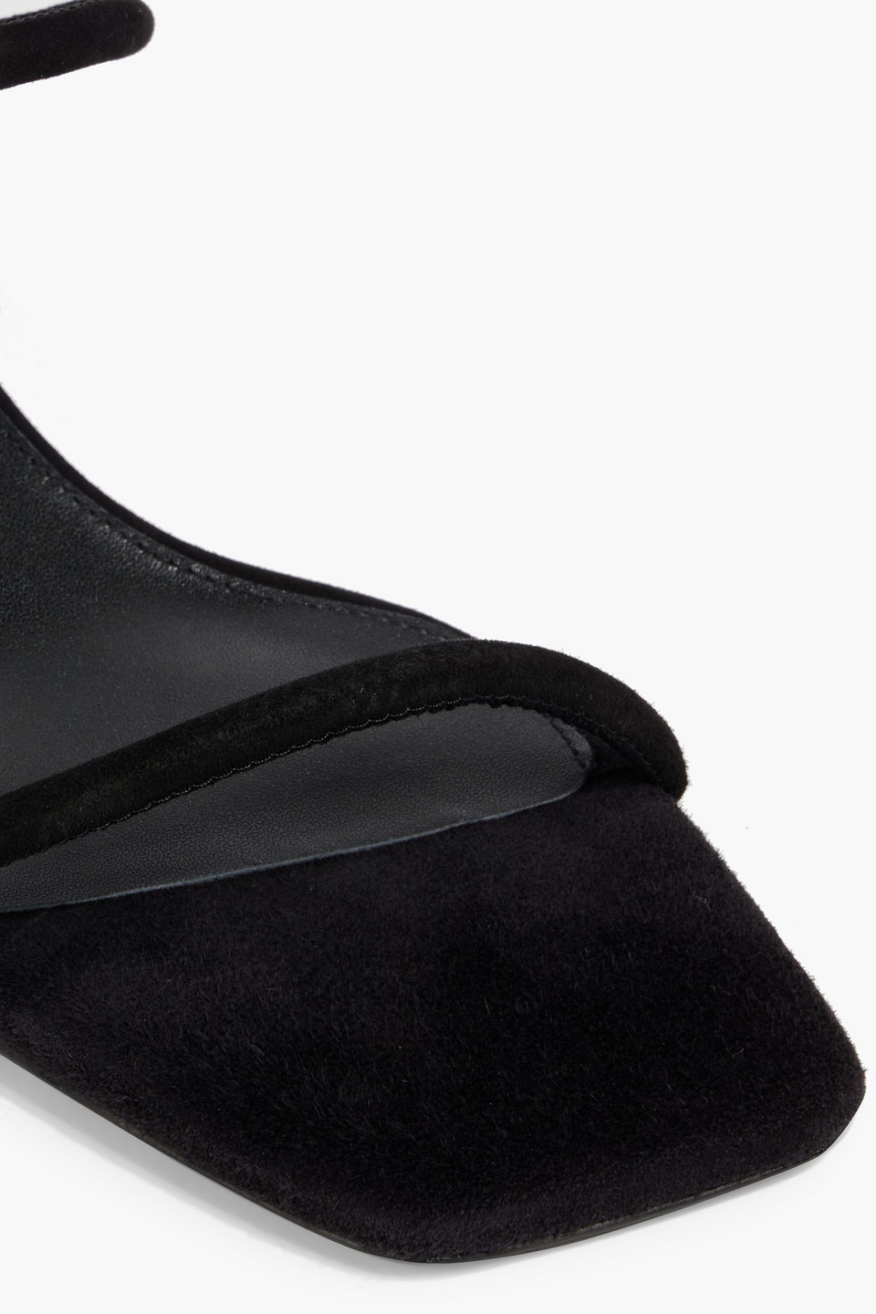 Totême Minimalist Suede Mules