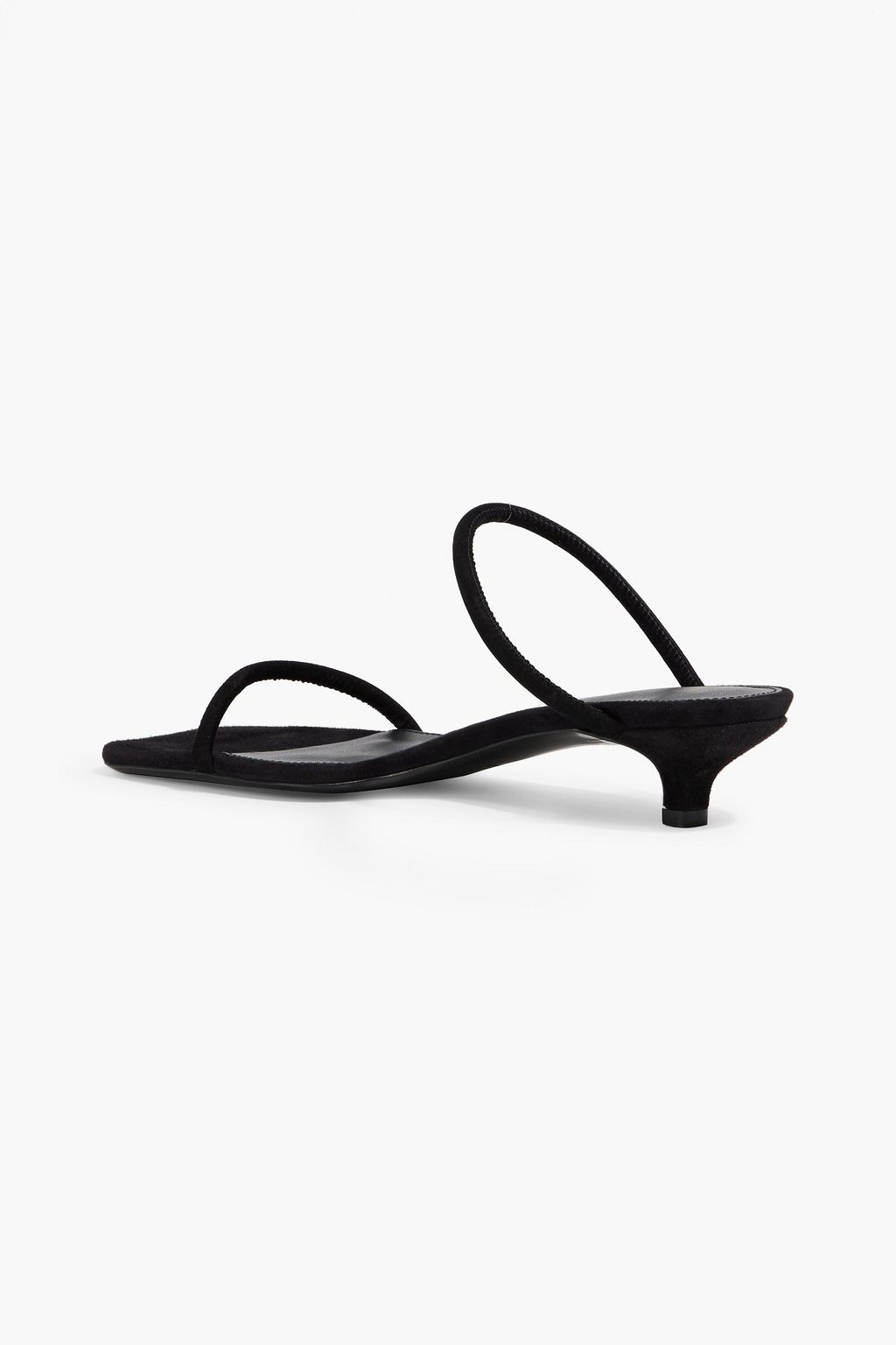 TOTEME Minimalist suede mules