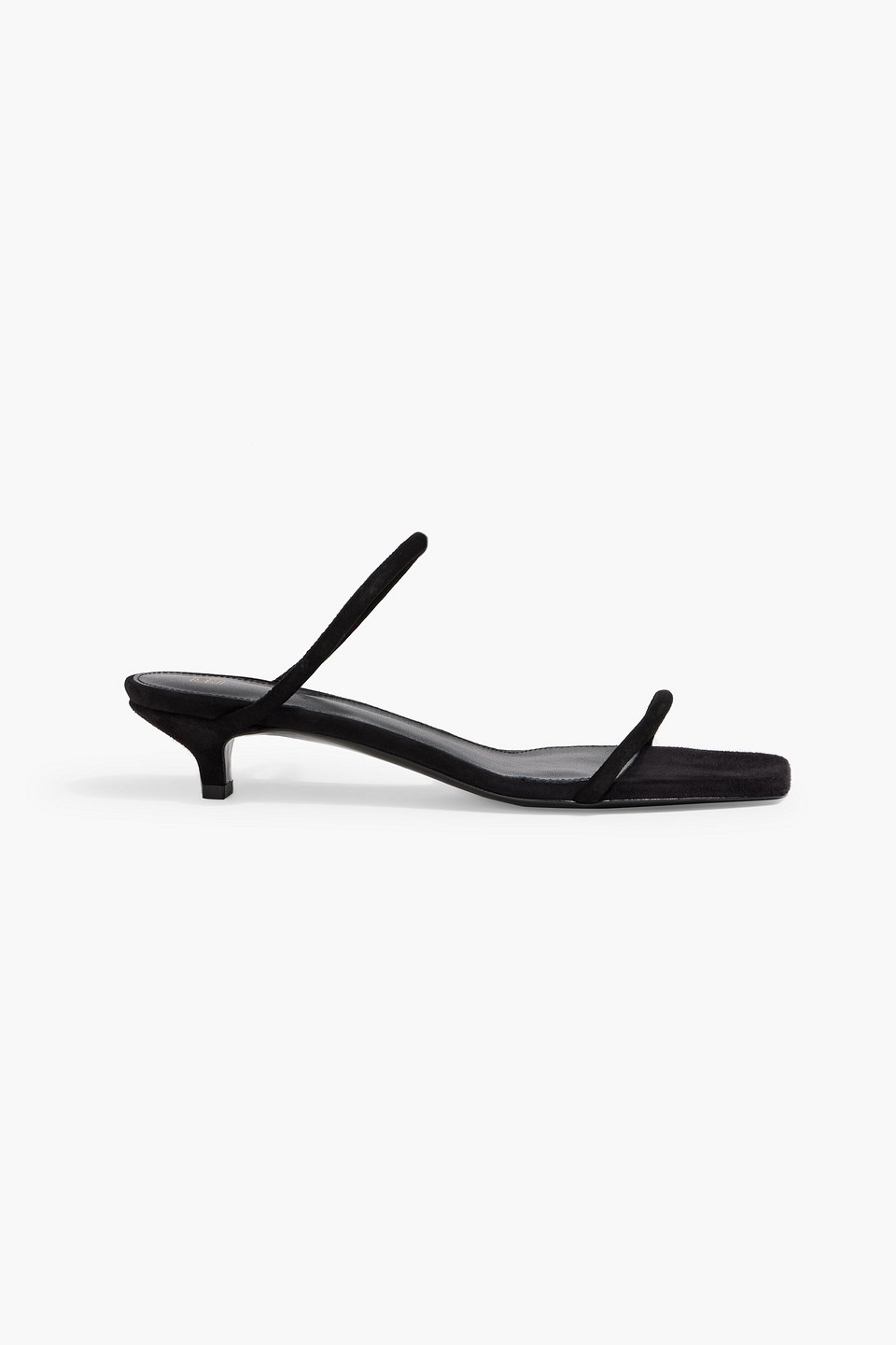 Totême Minimalist Suede Mules
