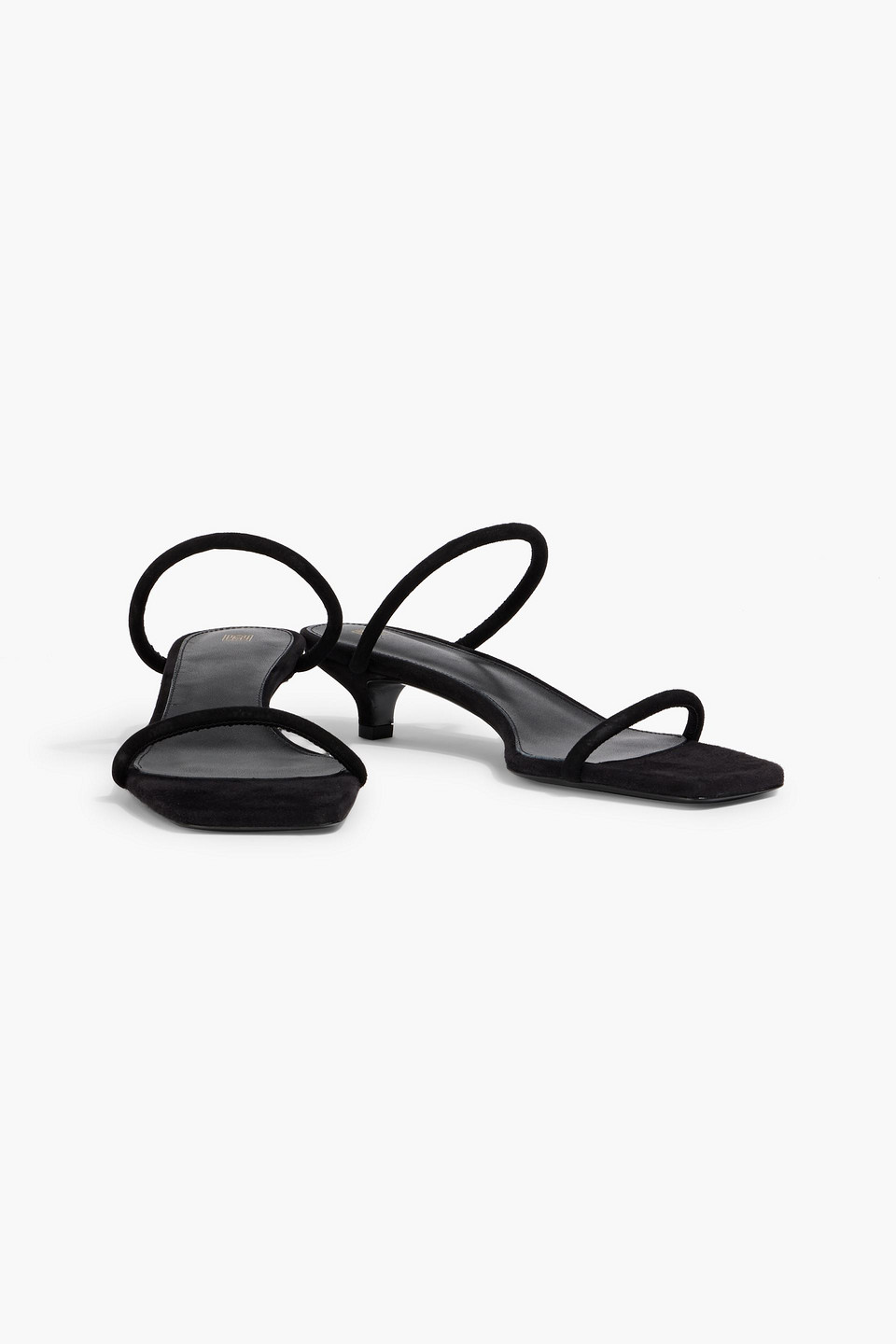 Totême Minimalist Suede Mules