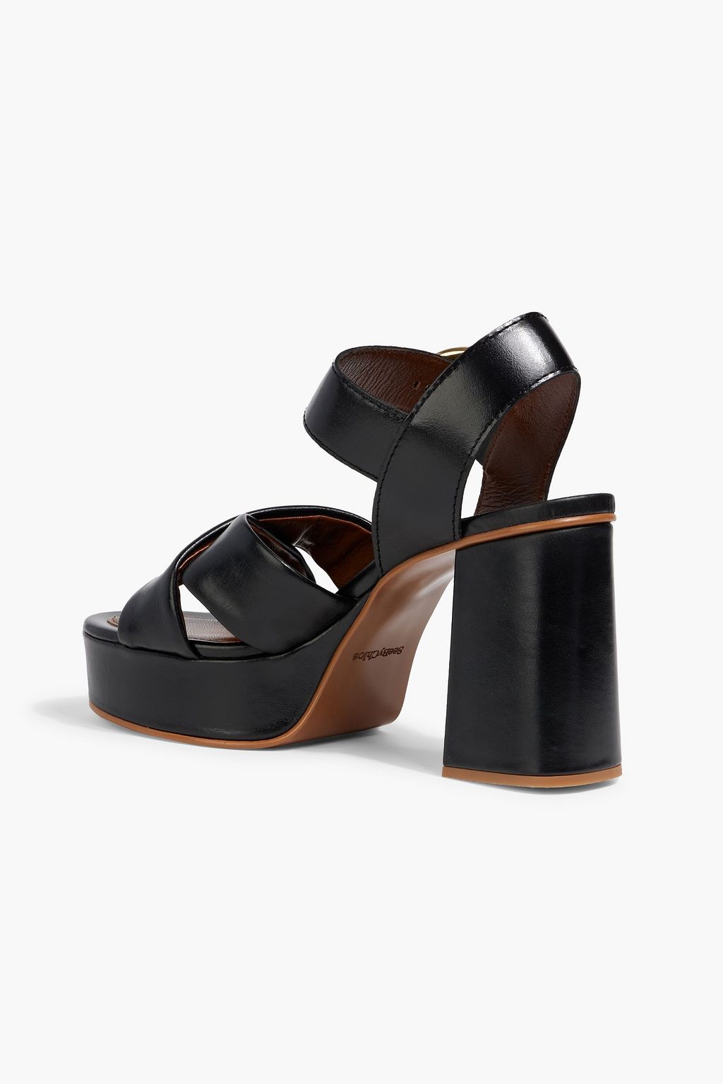 SEE BY CHLOÉ Lyna leather platform sandals