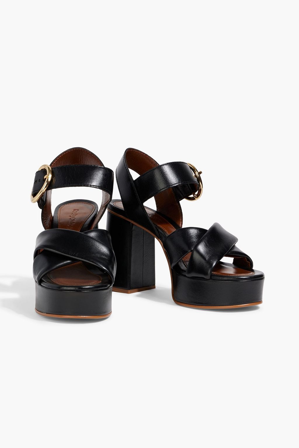 SEE BY CHLOÉ Lyna leather platform sandals