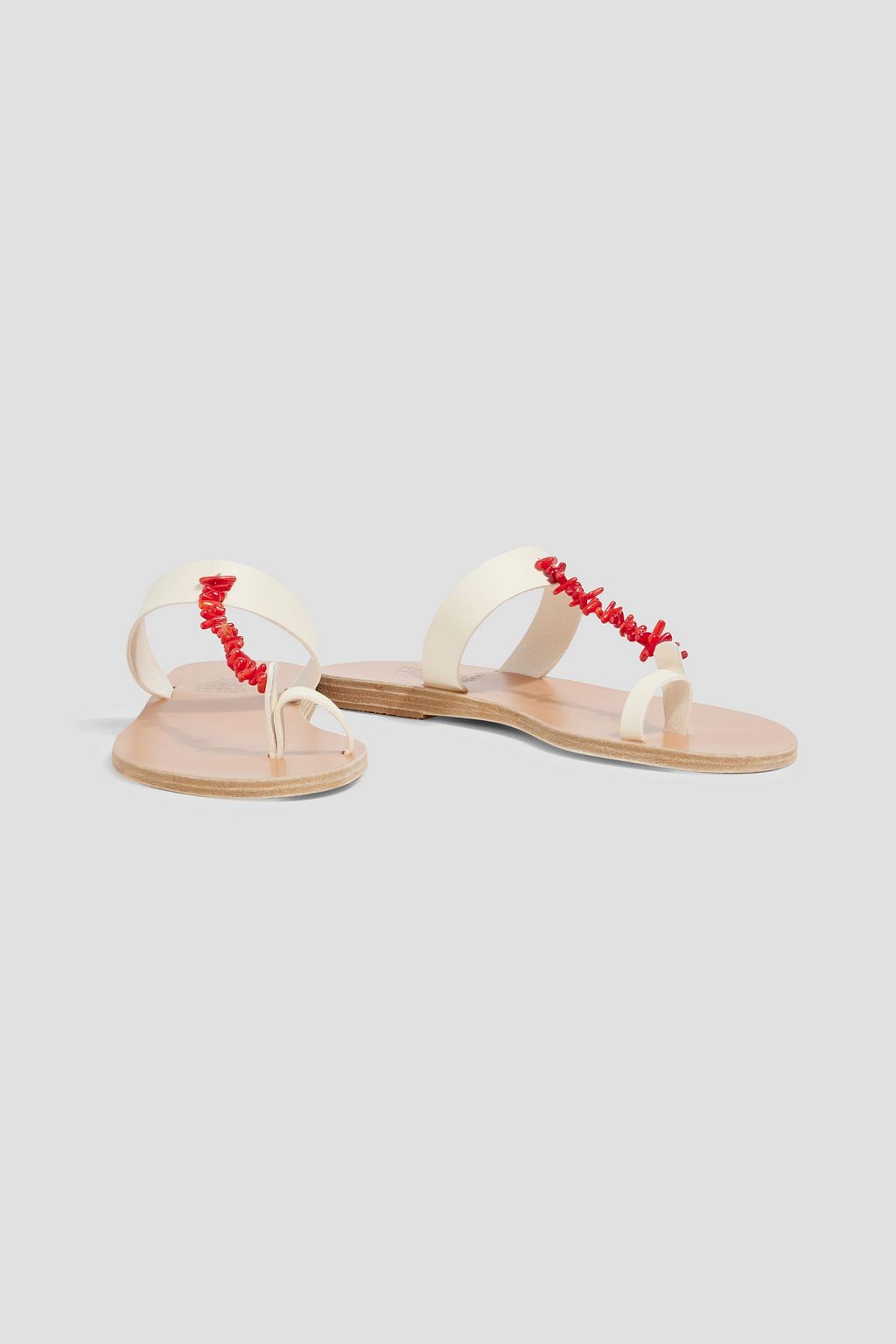 ANCIENT GREEK SANDALS Iris embellished leather sandals