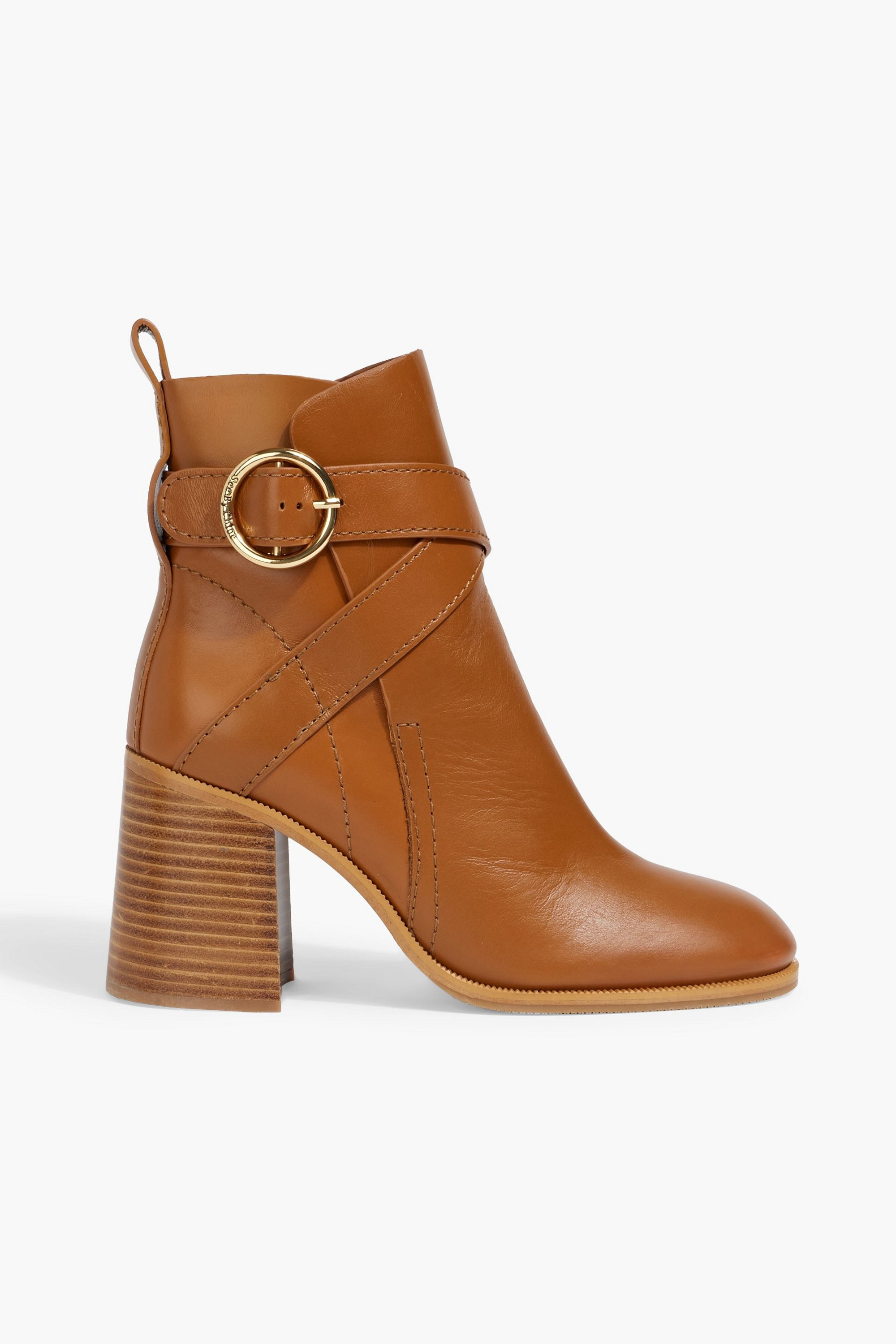 See By Chloé Lyna leather ankle boots