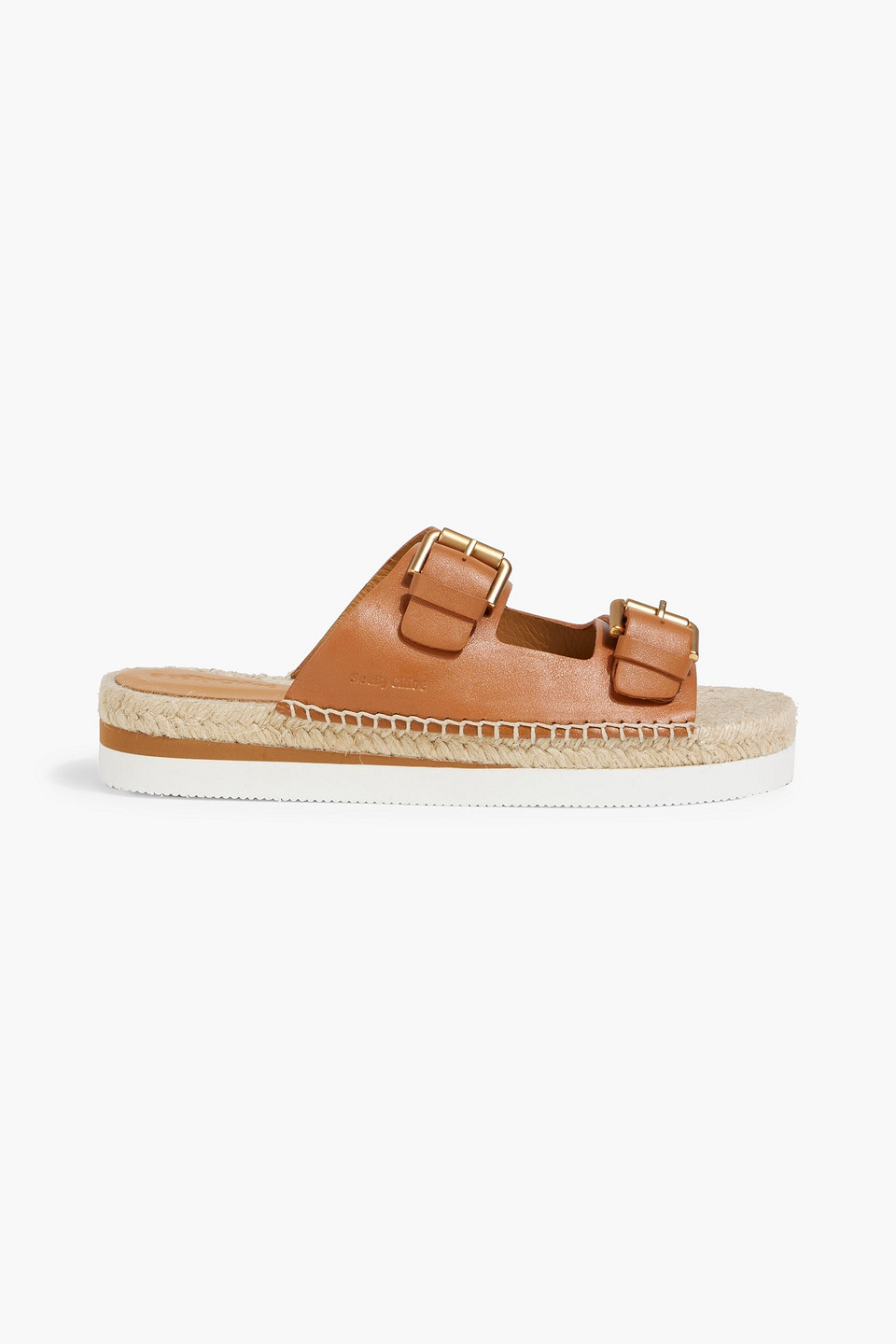 See By Chloé Glyn Buckled Leather Sandals