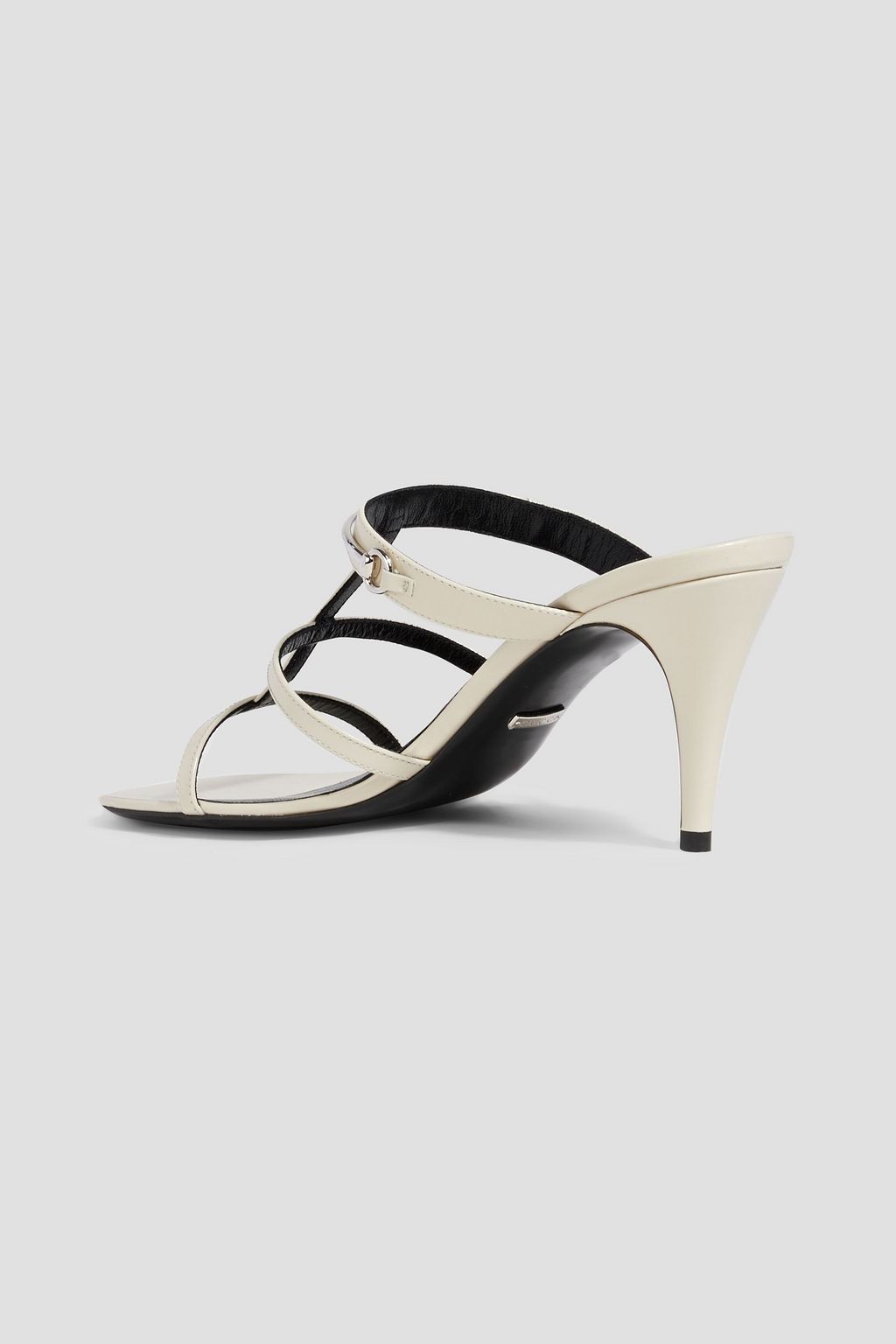 GUCCI Horsebit leather mules