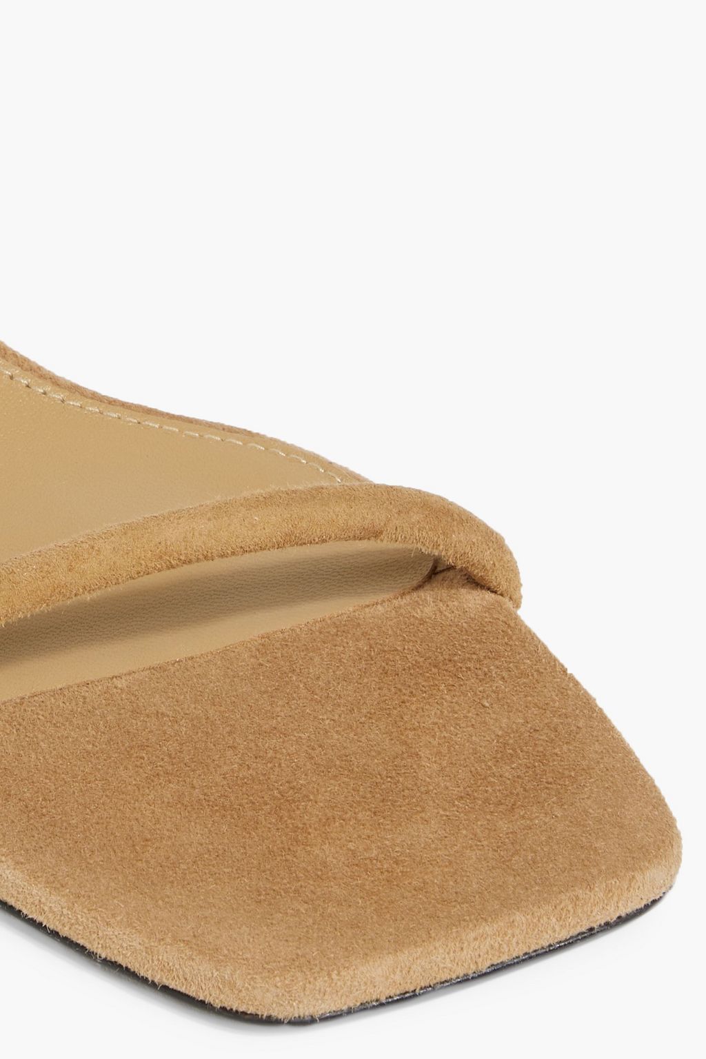 TOTEME Minimalist suede mules