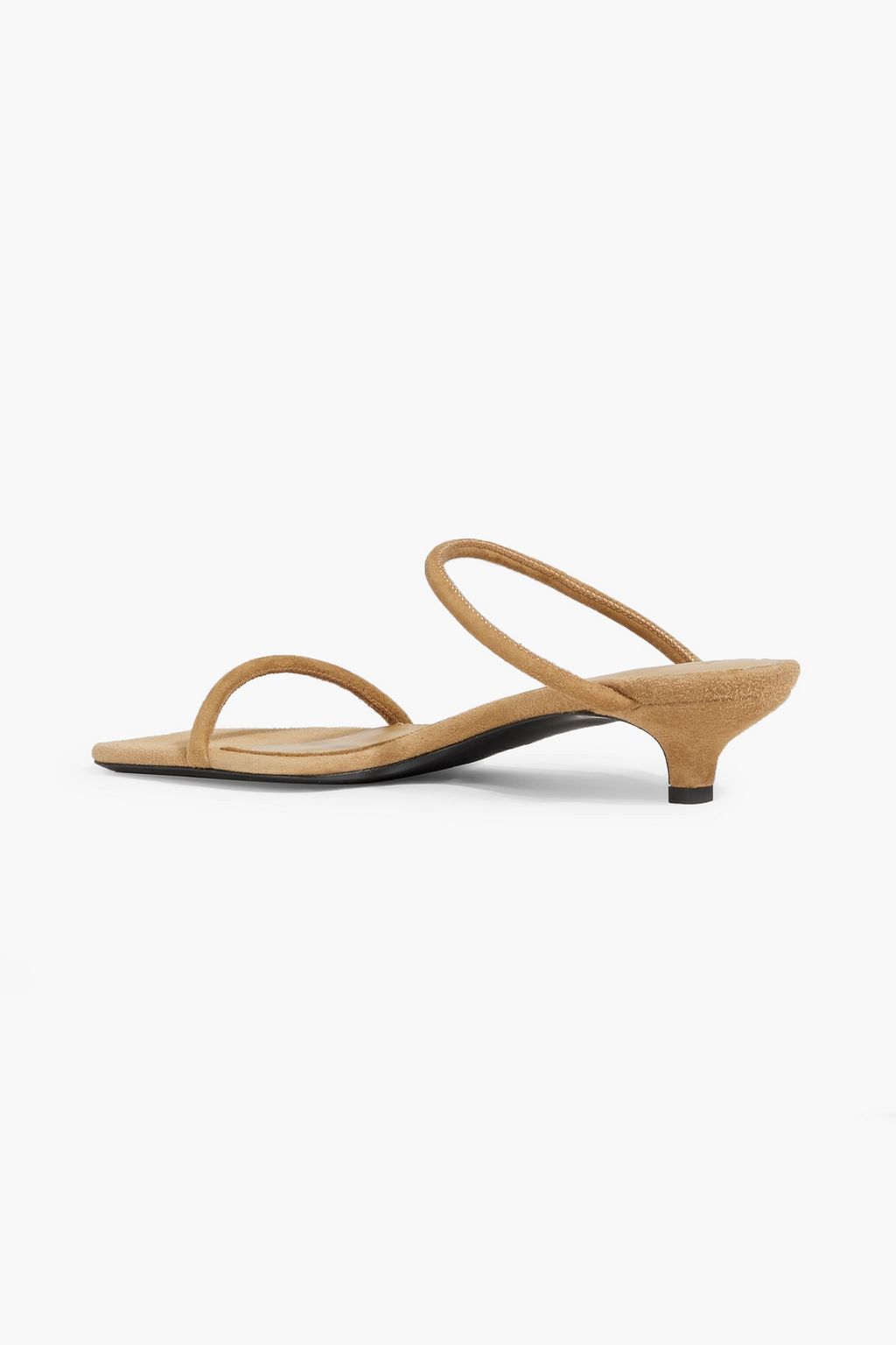 TOTEME Minimalist suede mules