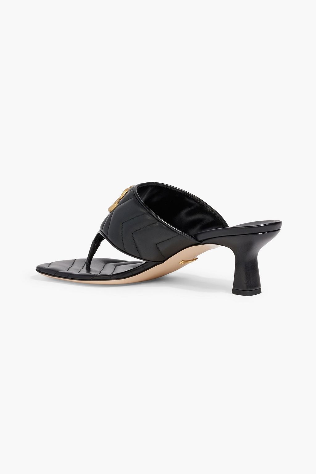 GUCCI GG Marmont quilted leather mules