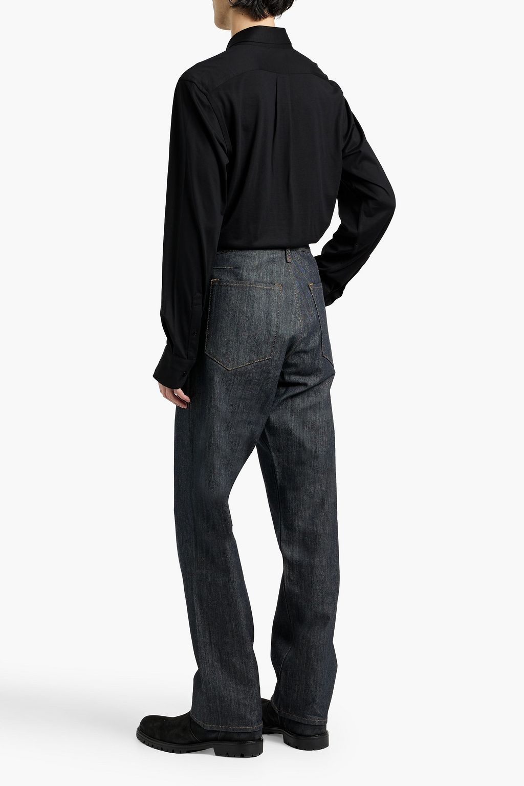 TOM FORD Silk and cotton-blend shirt
