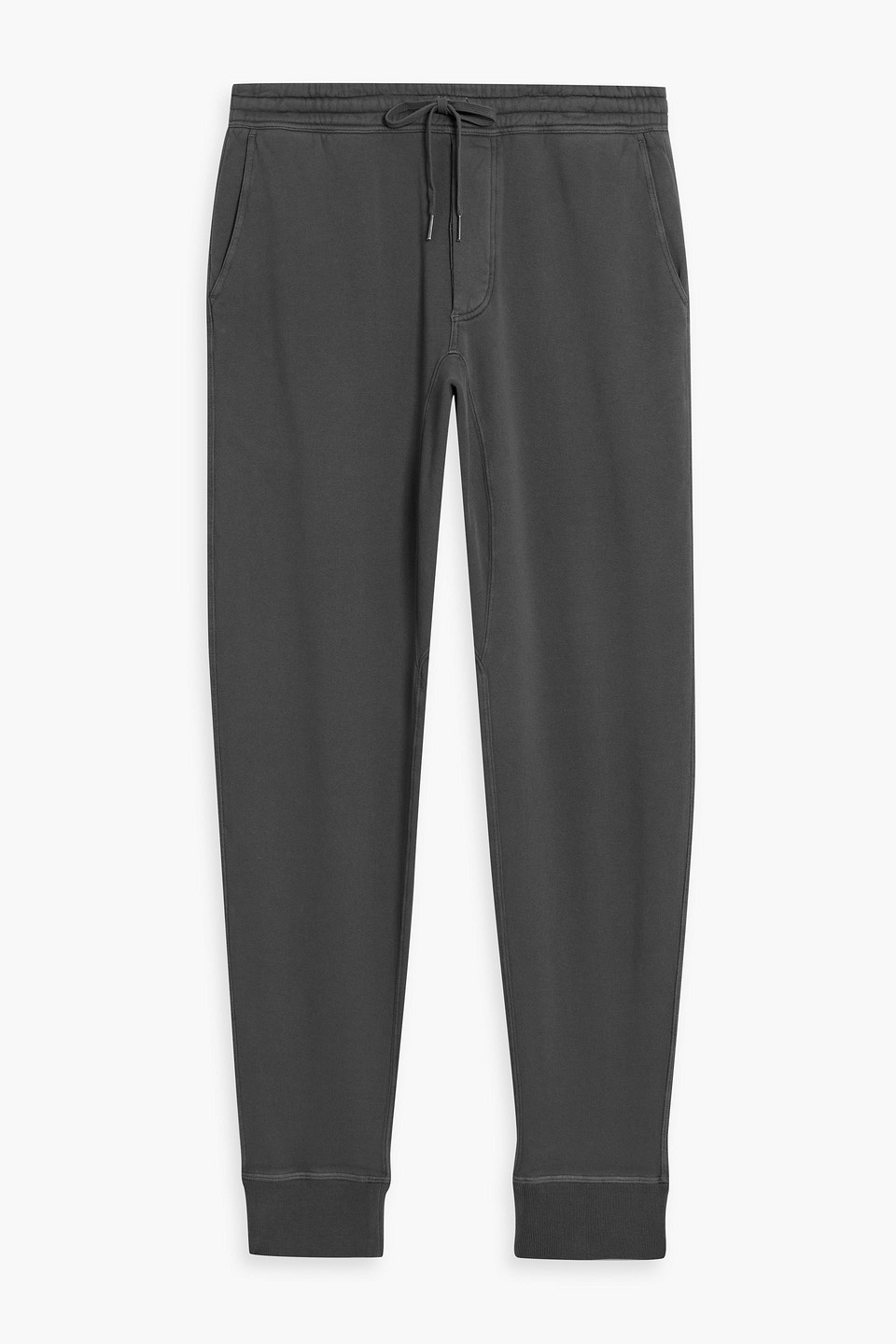 Tom Ford Cotton-fleece Sweatpants In Gray