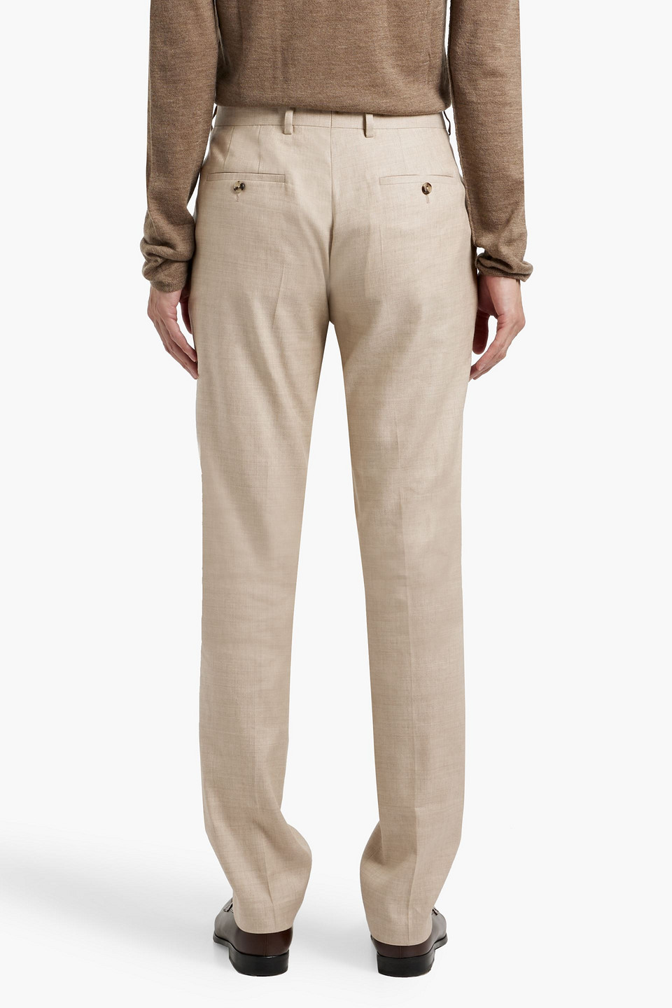 PAUL SMITH LINEN AND WOOL-BLEND SUIT