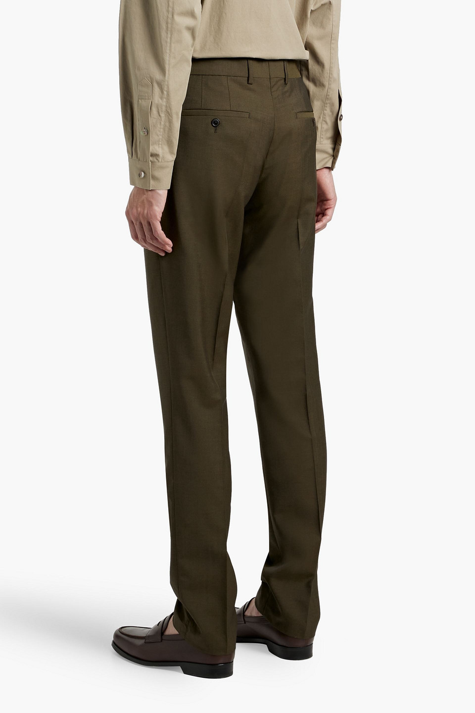 PAUL SMITH WOOL AND MOHAIR-BLEND SUIT 