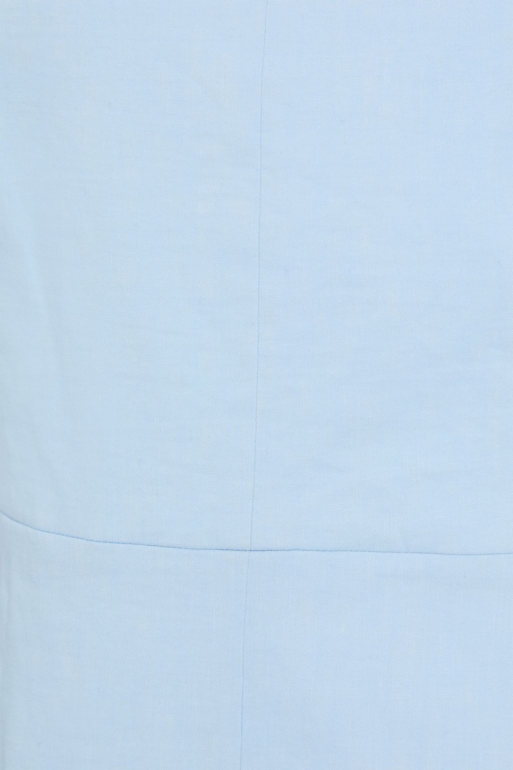 THEORY Linen-blend crepe midi dress