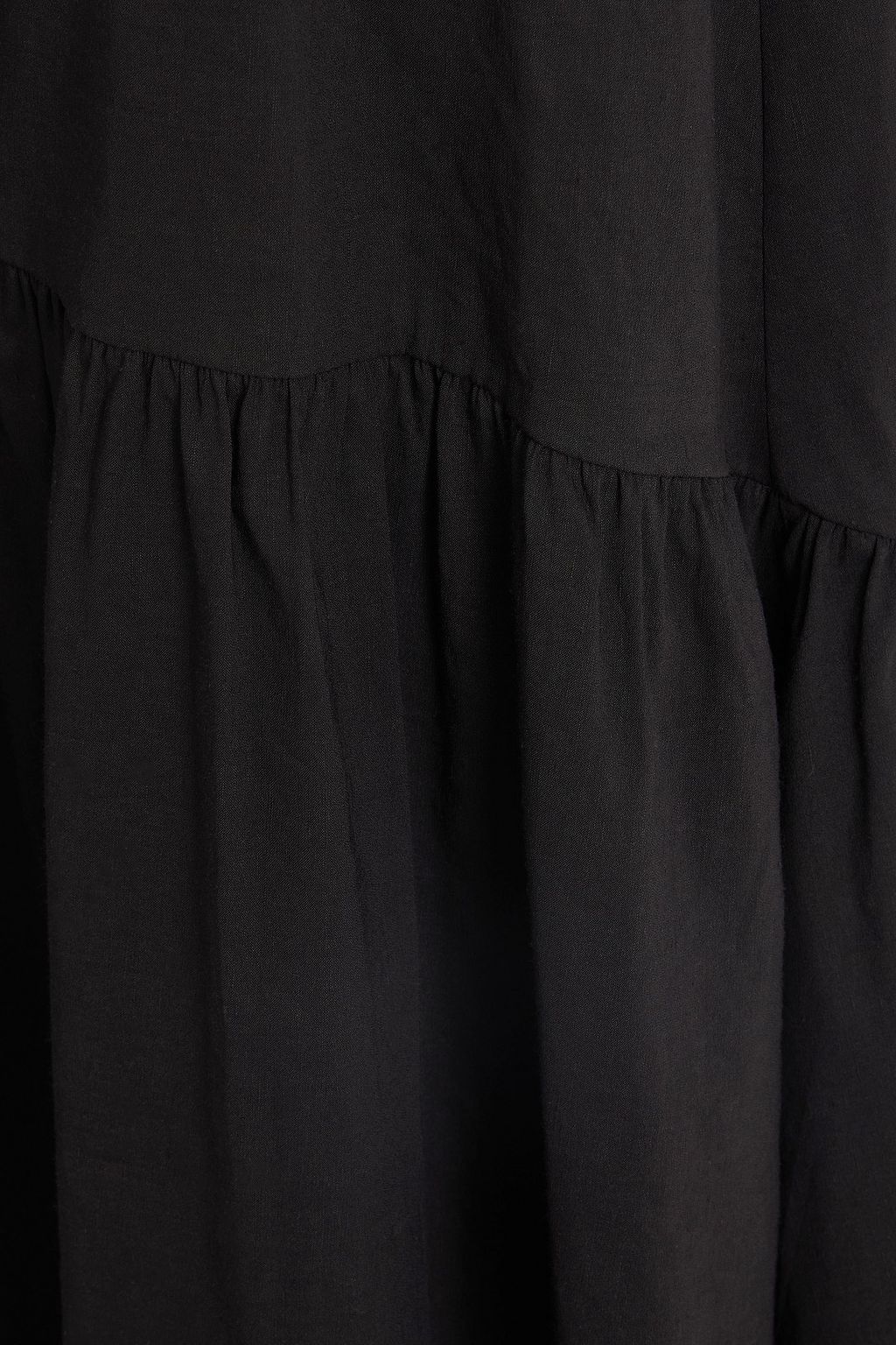 THEORY Linen-blend midi dress