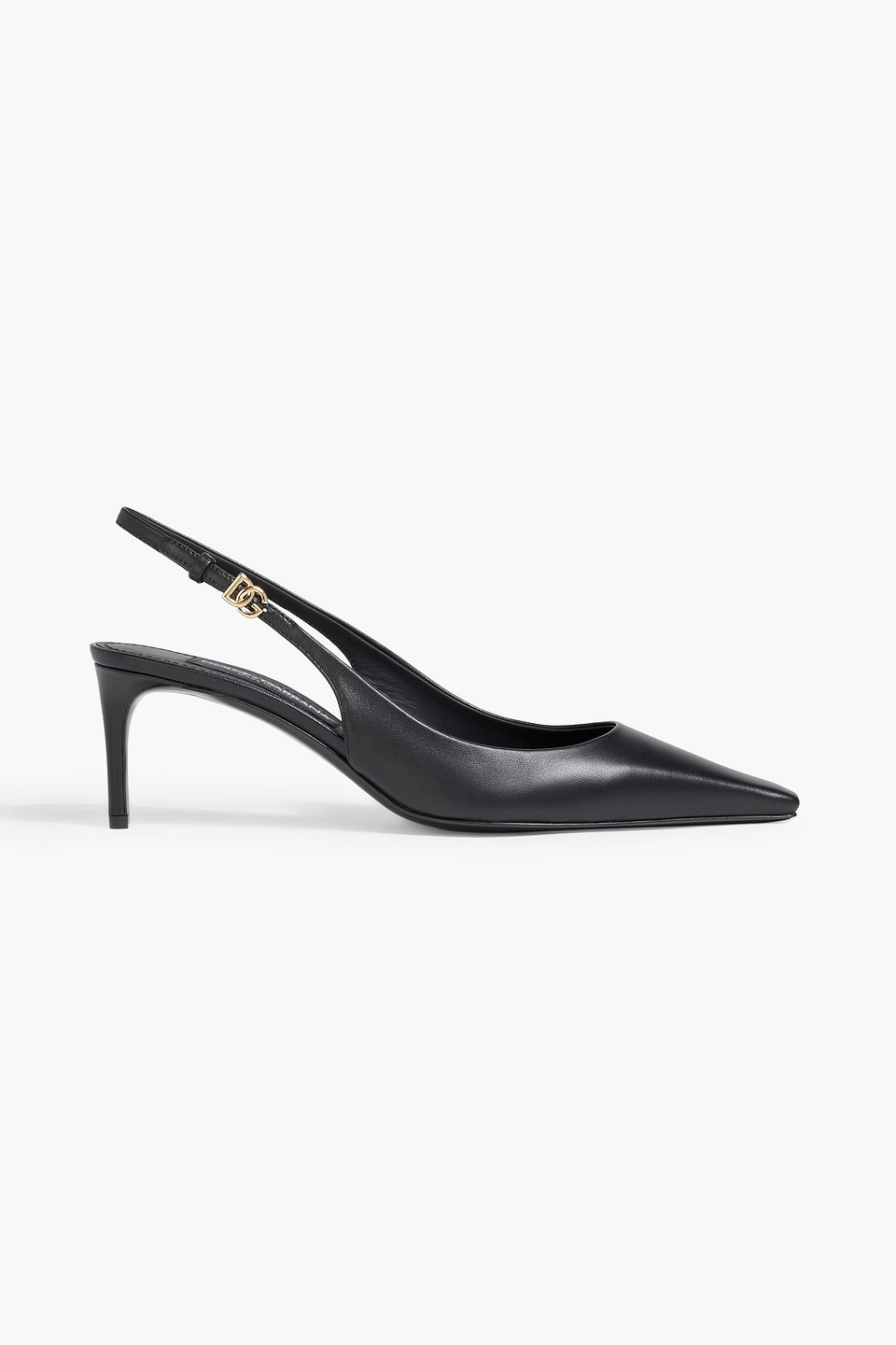 Dolce & Gabbana Leather Slingback Pumps