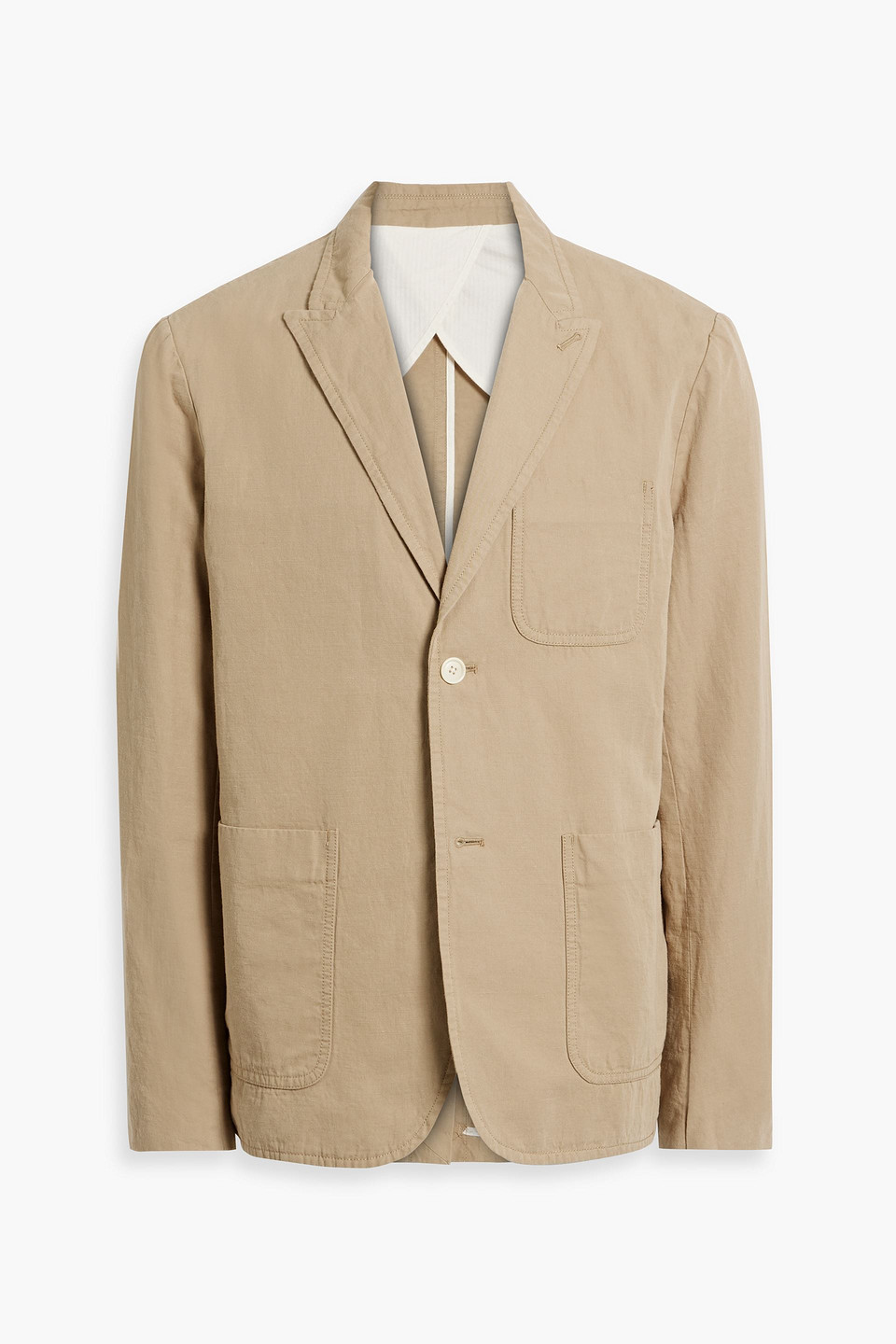 Alex Mill Mercer Cotton And Linen-blend Blazer