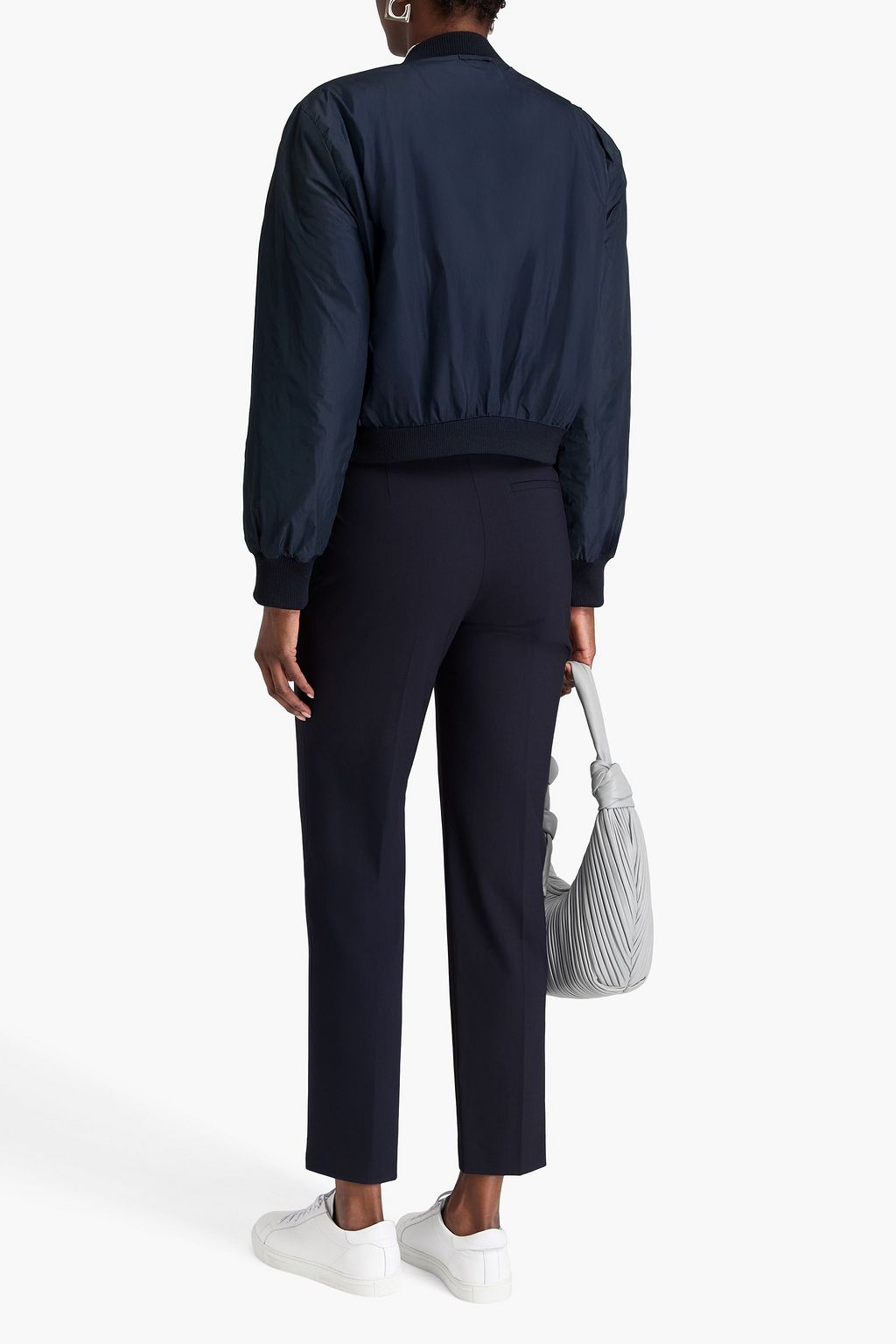 THEORY ウール混 スリムレッグパンツ
