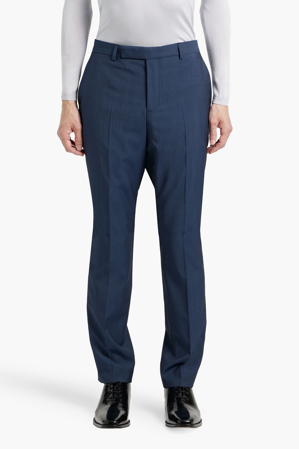 Shop Paul Smith Herringbone Wool Suit