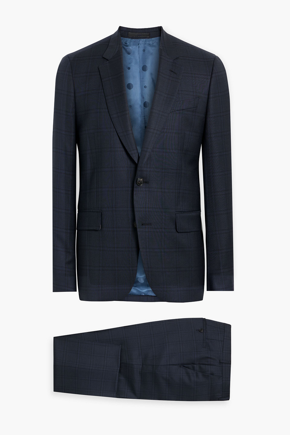 Paul Smith Checked Wool Suit