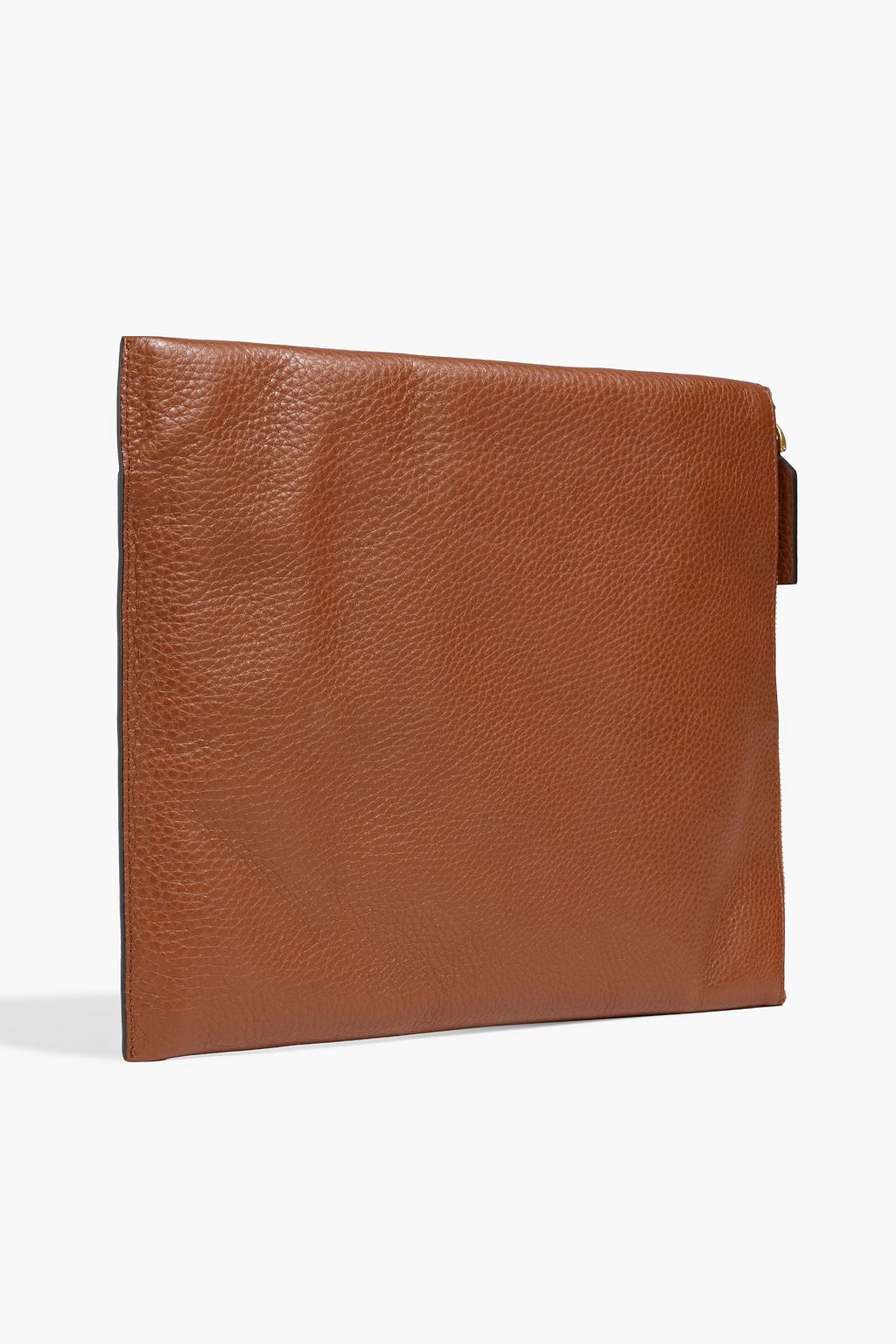 VALENTINO GARAVANI Rockstud pebbled-leather pouch