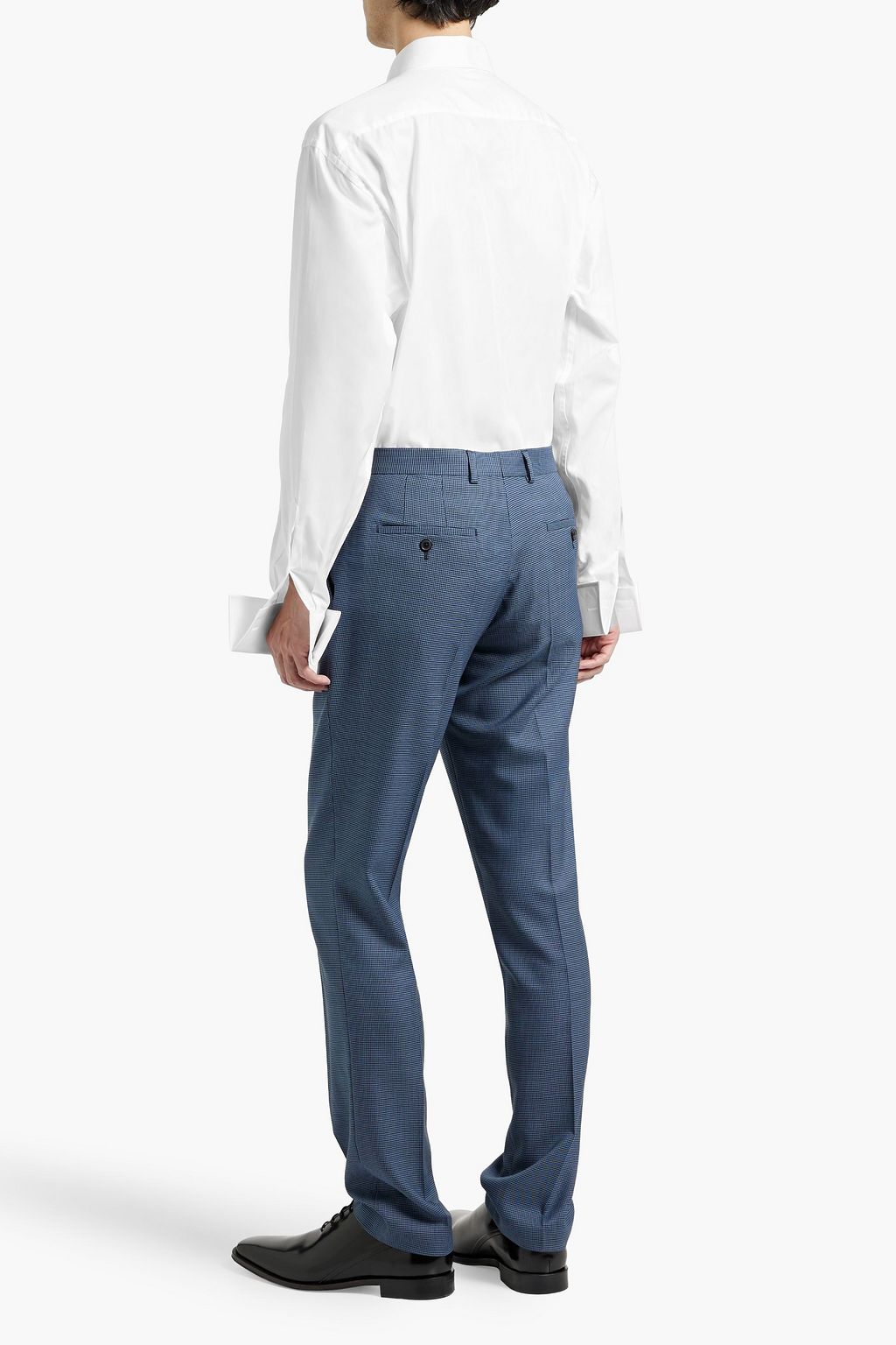 CANALI Cotton-twill shirt