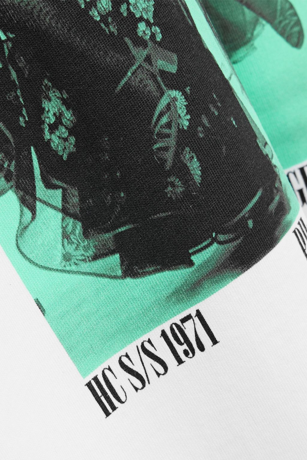 VALENTINO GARAVANI Printed French cotton-terry hoodie