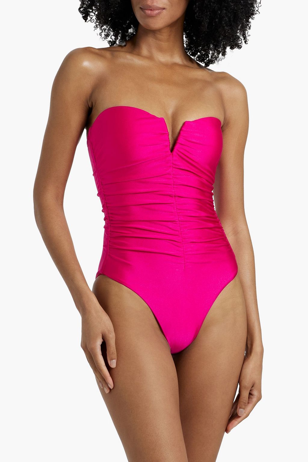 VERONICA BEARD Arpel ruched swimsuit