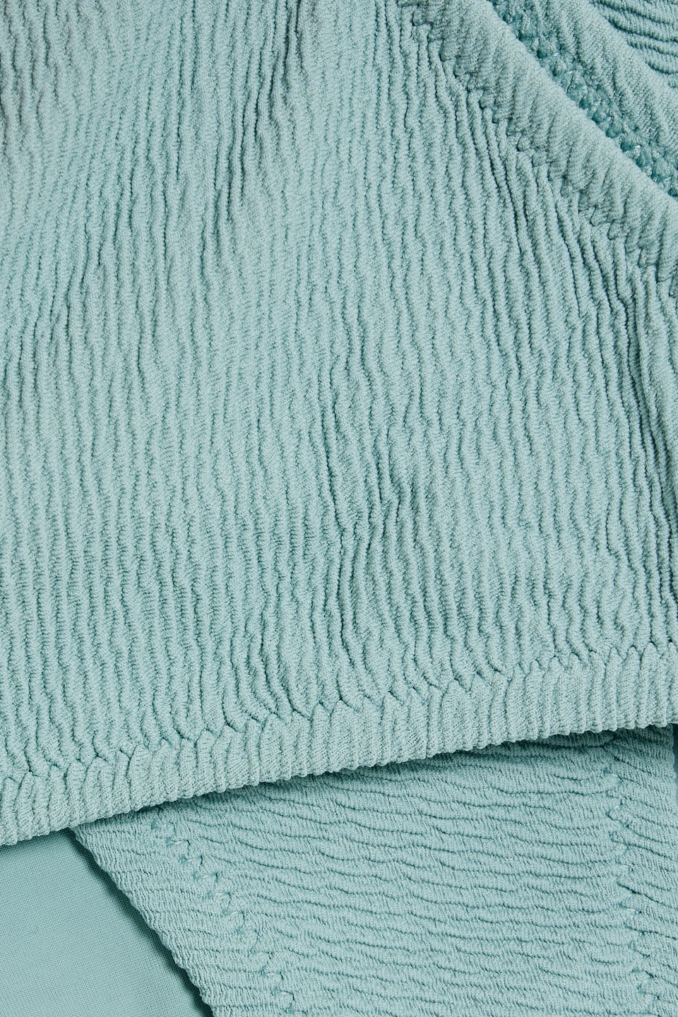 Shop Solid & Striped The Paula Stretch-seersucker Bikini Briefs