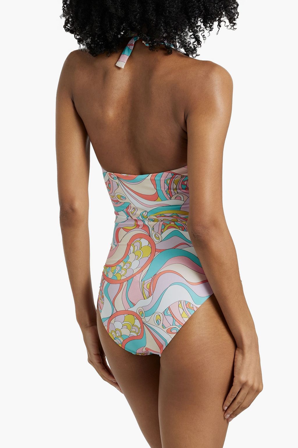 MELISSA ODABASH Zanizbar printed swimsuit