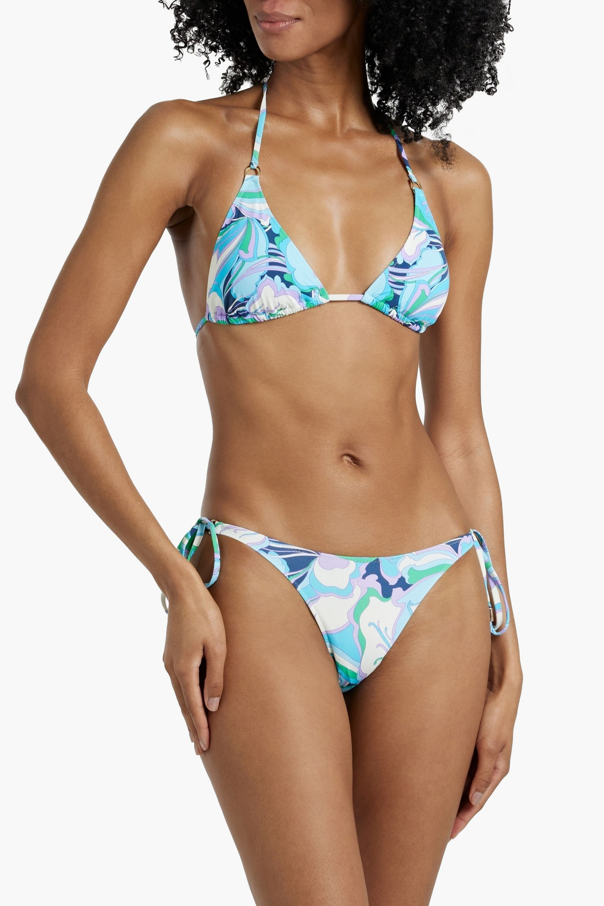 Melissa Odabash Key West printed bikini briefs