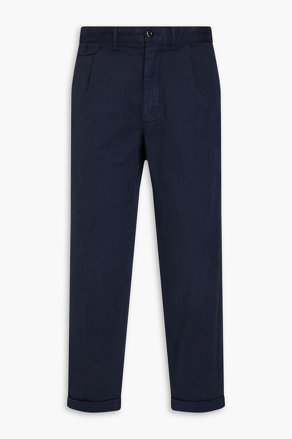 Cotton-blend twill chinos