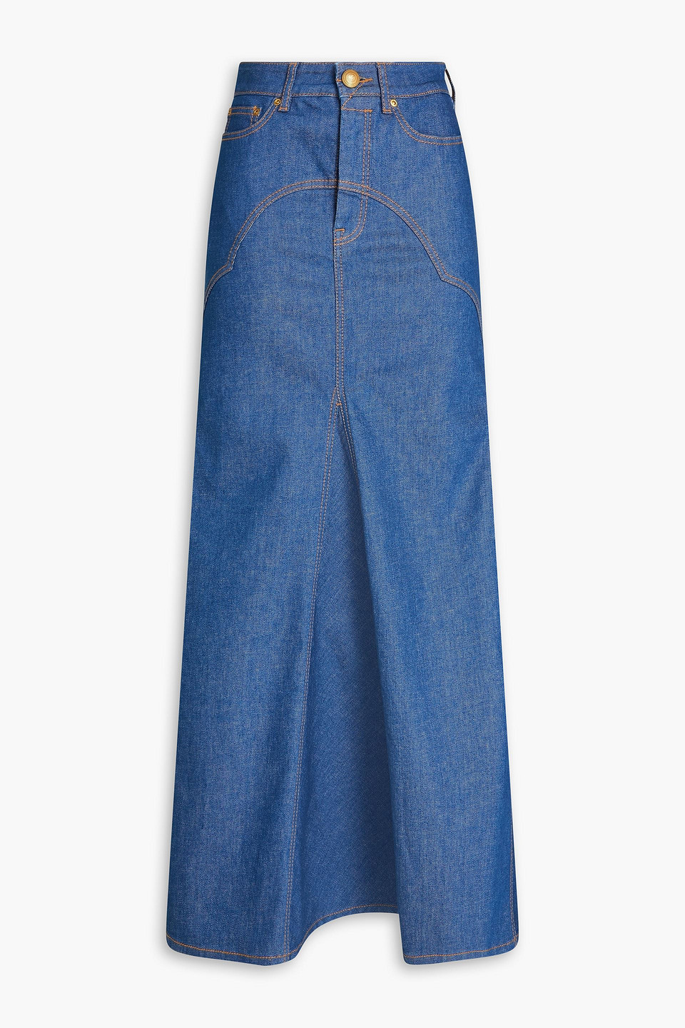 Zimmermann Denim Maxi Skirt