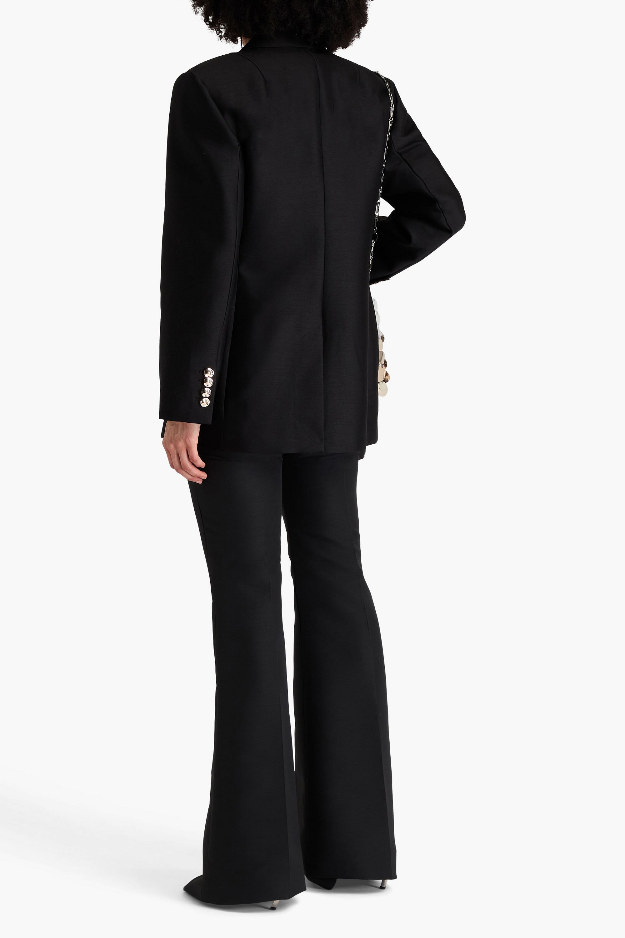Zimmermann - Double-breasted wool and silk-blend blazer | Plush