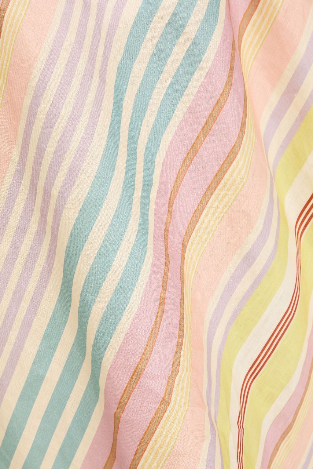 ZIMMERMANN Striped linen maxi dress