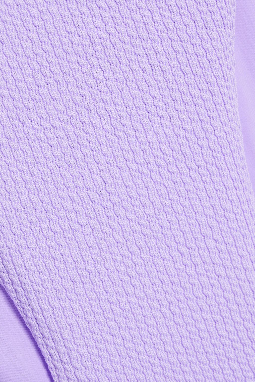 MELISSA ODABASH Palma stretch-seersucker swimsuit