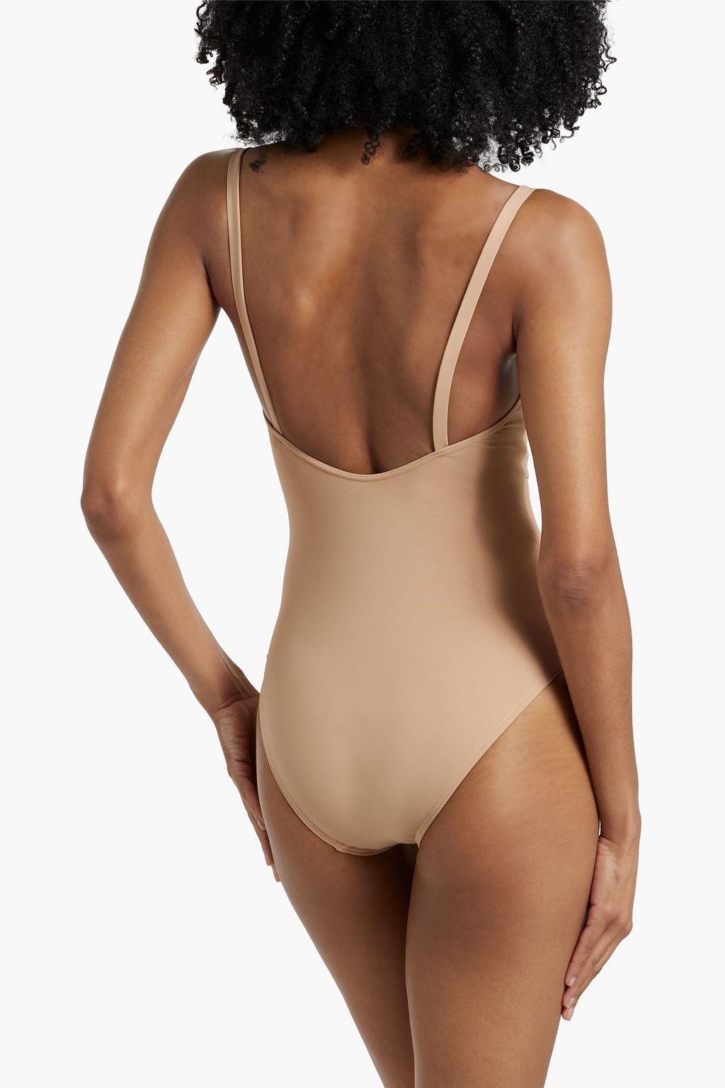 MELISSA ODABASH St. Lucia embellished swimsuit