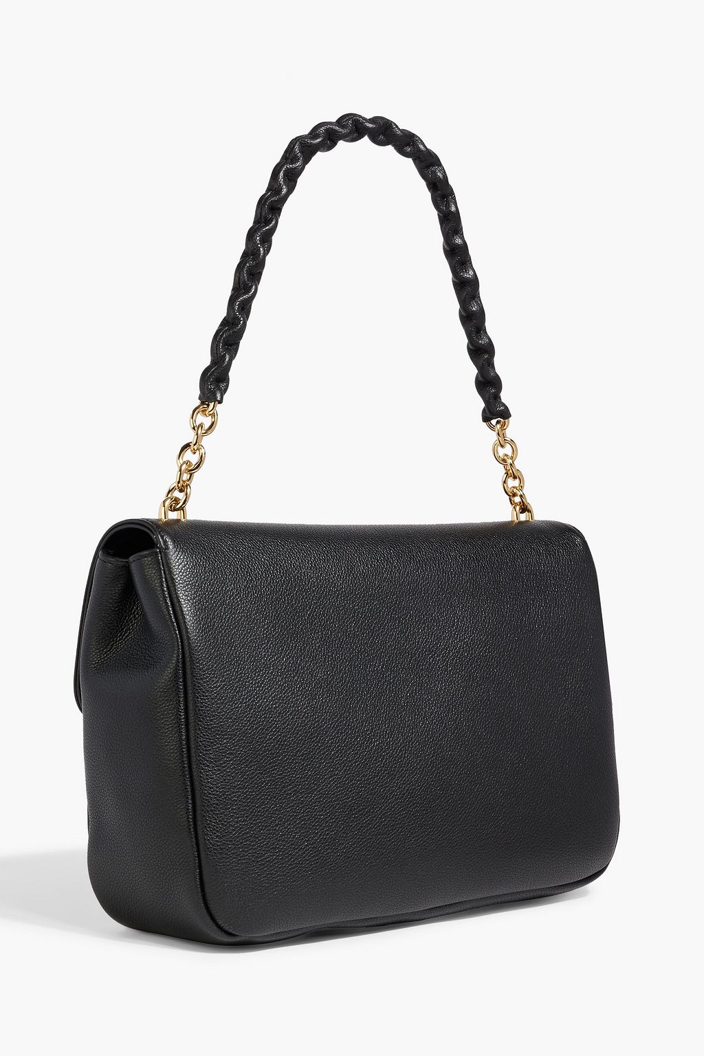 TOM FORD Chain Link pebbled-leather shoulder bag