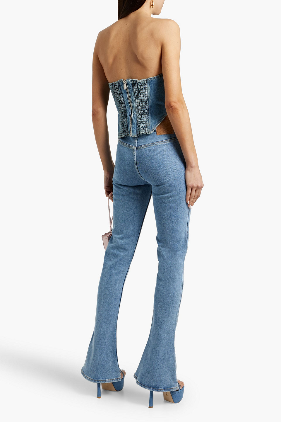 MAGDA BUTRYM MID-RISE FLARED JEANS