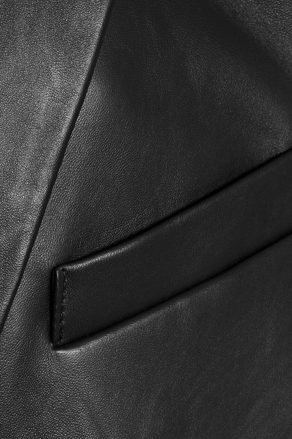 MAGDA BUTRYM Cropped leather blazer