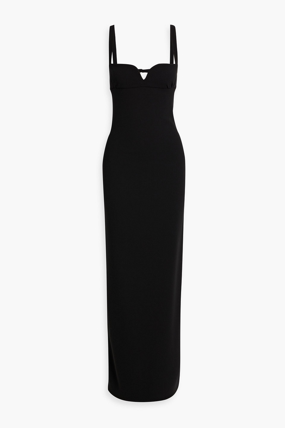 Magda Butrym Cutout Wool-blend Crepe Maxi Dress