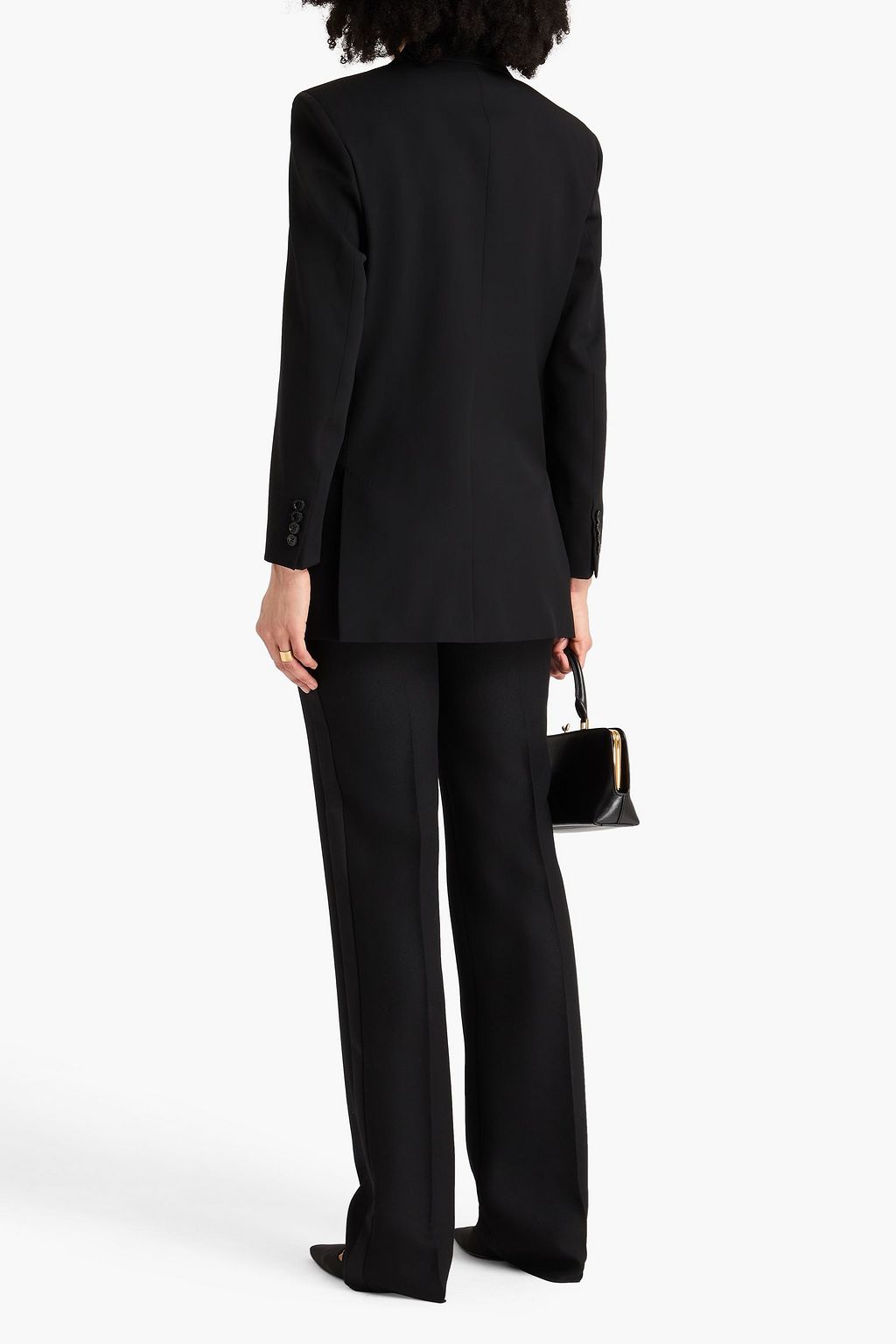 MAX MARA Amca doppelreihiger Blazer aus Woll-Twill