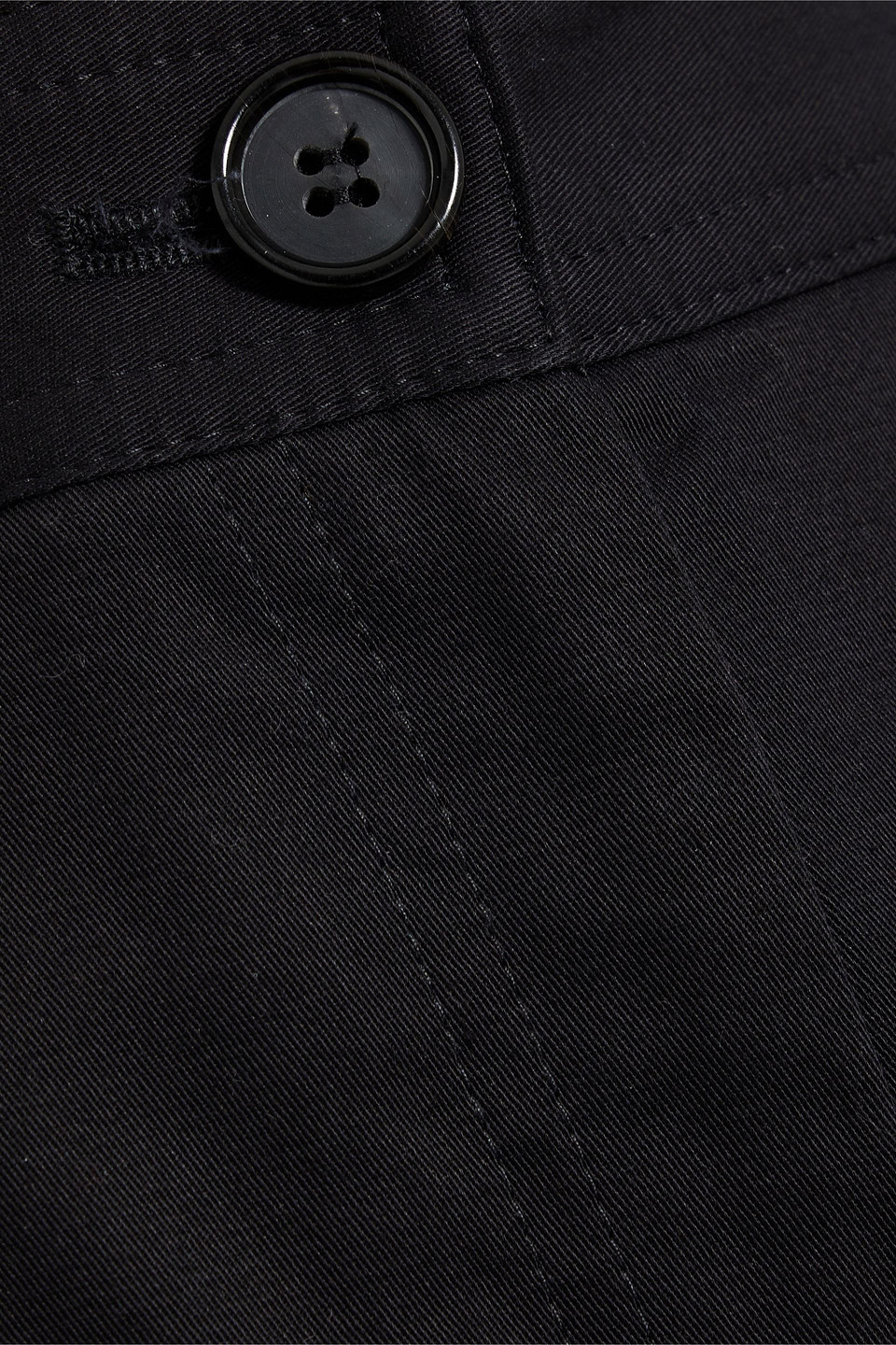 Totême Pleated Cotton-twill Shorts