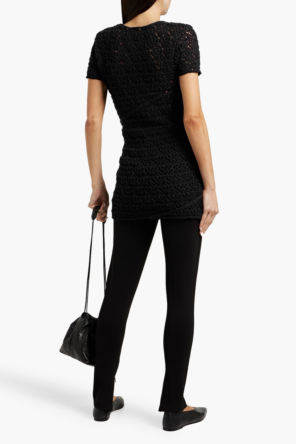 Totême Crocheted Cotton-blend Top